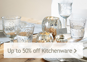 Up to 50% off Kitchenware