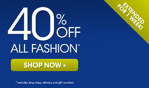 40% off fashion