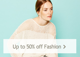 Up to 50% off fashion
